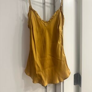 Wilfred Satin Cami Top in Golden Yellow